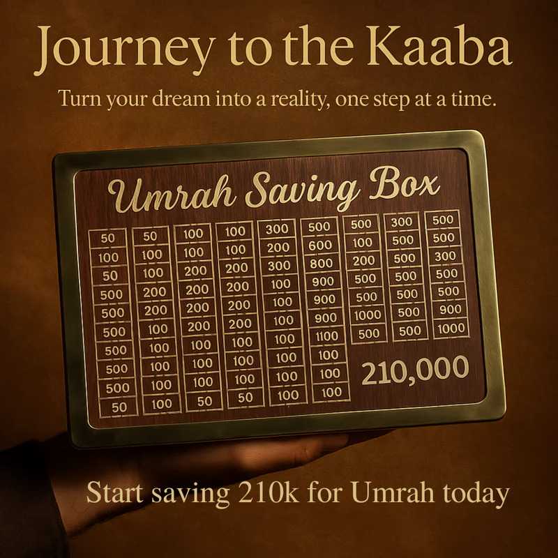 UMRAH SAVING BOX