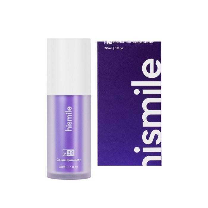 Hismile V34 Purple Whitening Toothpaste Remove Stains Reduce Yellowing Care For Teeth Gums Fresh Breath Brightening Teeth